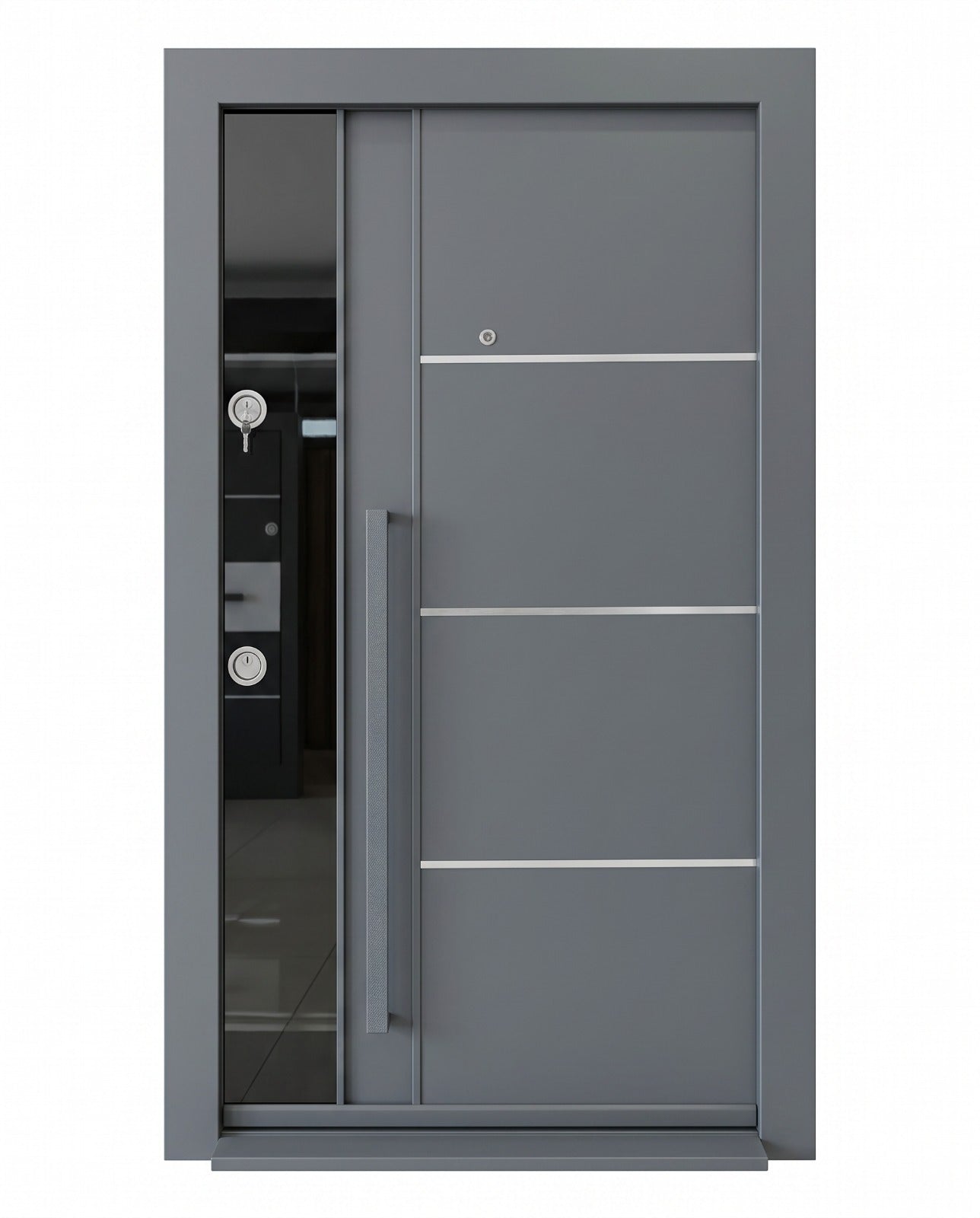 Security Door in Nigeria - GRAY