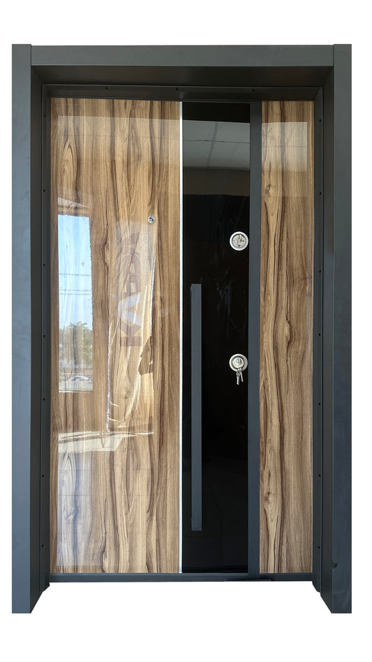 Premium Security Door in Nigeria - Durable, Waterproof & Soundproof - milano siyah