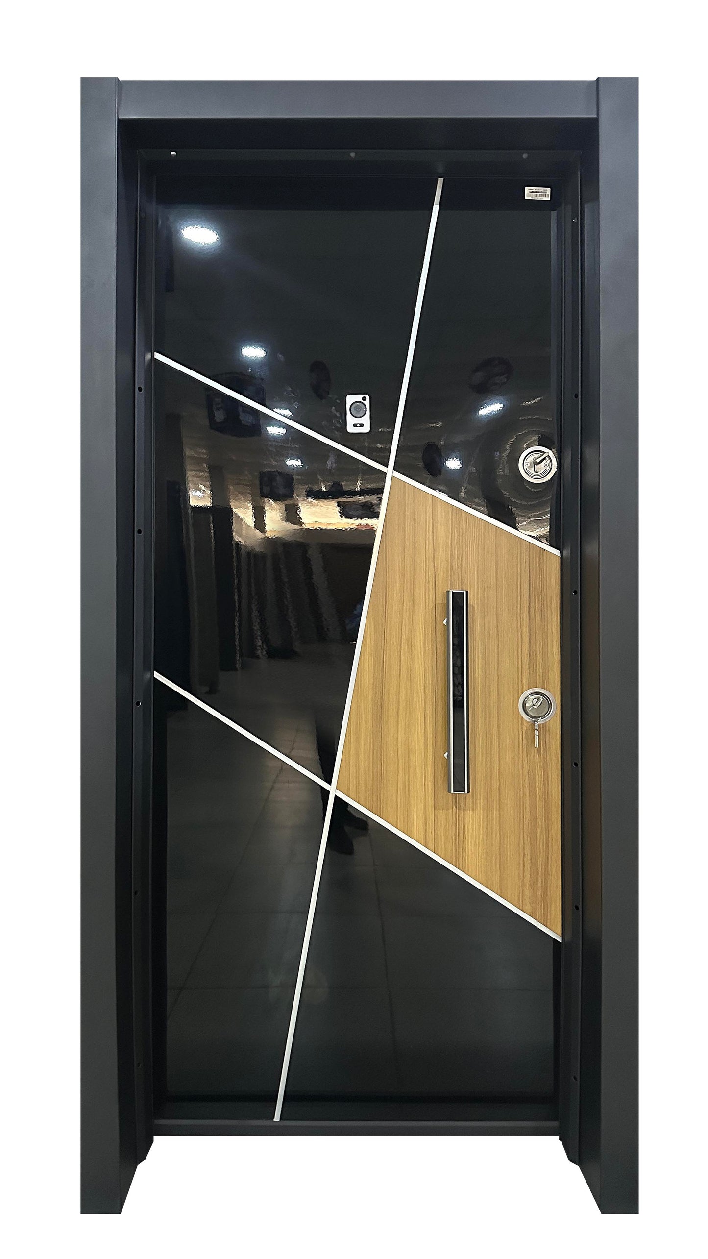 Premium Security Door in Nigeria - Durable, Waterproof & Soundproof - geometric