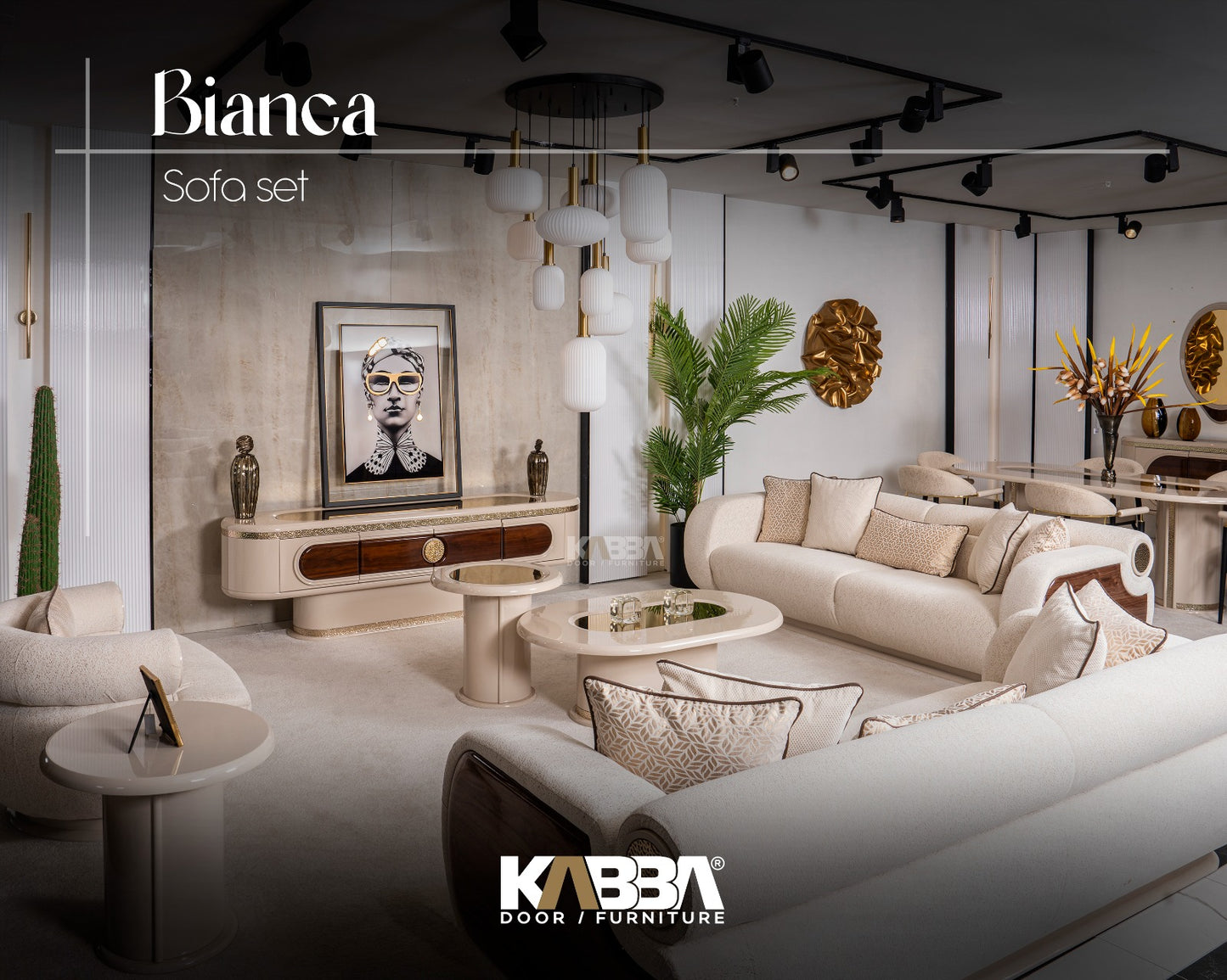 Biance Sofa Set – Luxury Living Room Furniture | Kabba