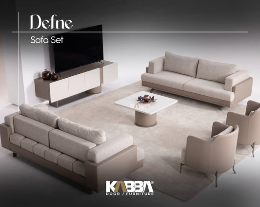 Defne Sofa Set – Luxury Living Room Furniture | Kabba