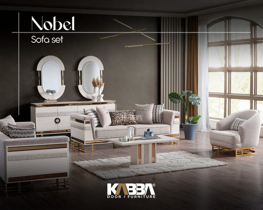Nobel Sofa Set – Luxury Living Room Furniture | Kabba